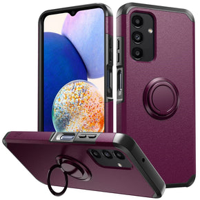 Samsung Galaxy A15 5G Tough Strong Hybrid (with Ring Stand) Case - Purple