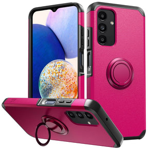 Samsung Galaxy A15 5G Tough Strong Hybrid (with Ring Stand) Case - Hot Pink