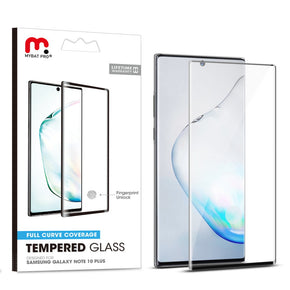 Samsung Galaxy Note 10 Plus 5G Full Curve Coverage Tempered Glass Screen Protector for Samsung Galaxy Note 10 Plus 5G