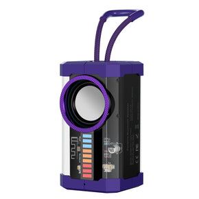 MyBat Pro ClearVibes Bluetooth Speaker - Purple