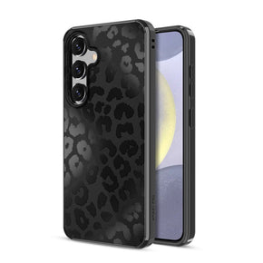 Samsung Galaxy S24 Mood Series Design Case - Black Leopard