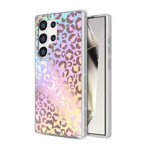 Samsung Galaxy S24 Ultra Mood Series Design Case - Holographic Leopard