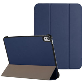 Apple iPad Air 13" (2024) Leather Folio Case - Blue