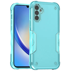 Samsung Galaxy A15 5G Exquisite Tough Hybrid Case - Teal