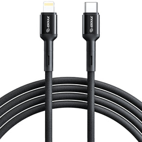 EC51-CL-BK: 10FT C TO 8PIN FAST CHARGING CABLE