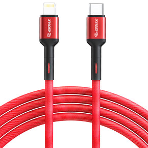EC51-CL-RD: 10FT C TO 8PIN FAST CHARGING CABLE