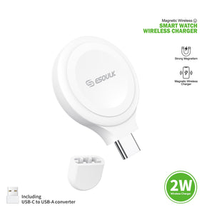 EK-6005WH Smart Watch Wireless Charger - White