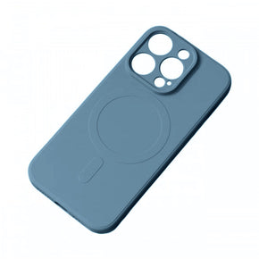 Apple iPhone 16 Plus (6.7) CLICK Magsafe Slim Silicone Case - Blue