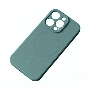 Apple iPhone 16 Plus (6.7) CLICK Magsafe Slim Silicone Case - Green