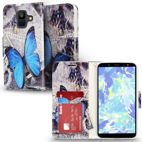 Samsung Galaxy A6 Design Wallet Case Cover