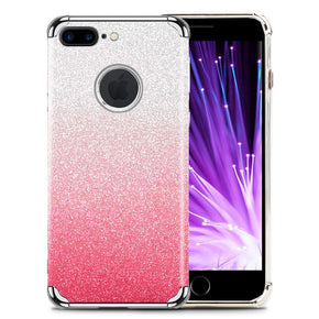 Apple iPhone 8/7/6 Plus Glitter TPU Design Case Cover