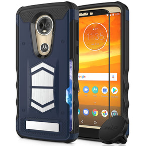 Motorola Moto E5 Plus Hybrid Phone Holder Case Cover
