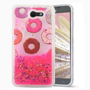Samsung Galaxy J3 (2017)  TPU Water Glitter Design Case Cover