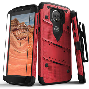 Motorola E5 Supra Holster Combo Clip Case Cover