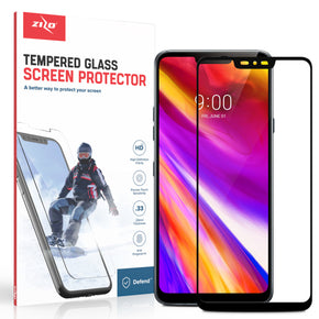 LG G7 THINQ Full Cover Tempered Glass