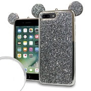 Apple iPhone 67/8 Plus Teddy Glitter Full-Star Case Cover