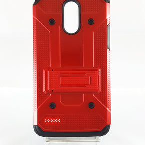 LG Stylo 3 / Stylo 3 Plus Hybrid Kickstand Case - Red