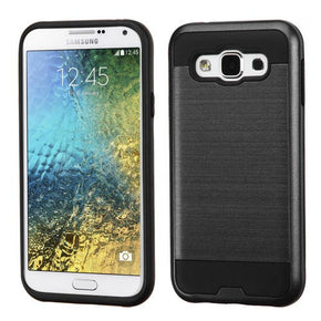 Samsung Galaxy E5 Hybrid Brushed Case Cover