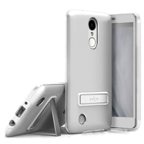 LG Aristo  Metallic Hybrid Case Cover