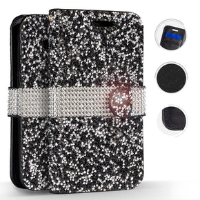 Samsung Galaxy Note 8 Full Diamond Wallet Cover