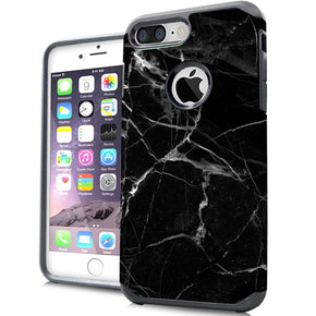Apple iPhone 8/7 Slim Case 2 - Black Marble