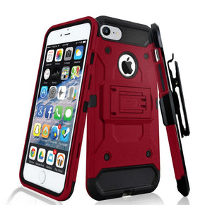 Apple iPhone 8/7 Hybrid Holster Combo Clip Case