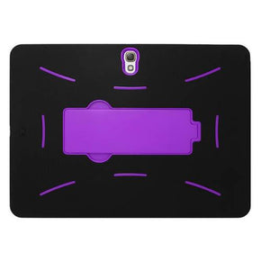 Samsung Galaxy Tab S T800 (10.5) Hybrid Rugged Armor Case with Stand - Purple / Black