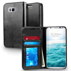 ZV Leather Wallet Galaxy S8