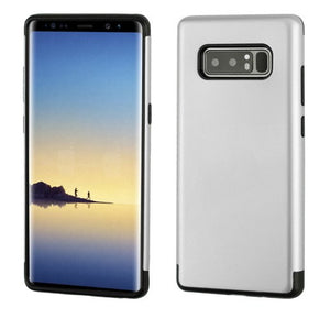 Samsung Galaxy Note 8 Astronoot Hybrid Protector Cover - Silver