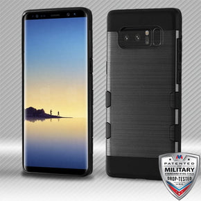 Samsung Galaxy Note 8 Hybrid Brushed Case Cover