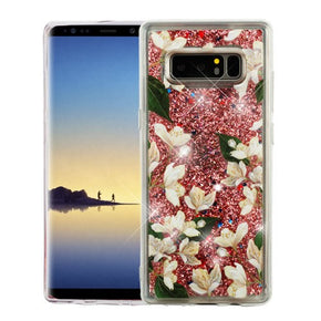 Samsung Galaxy Note  8 TPU Glitter Design Case Cover