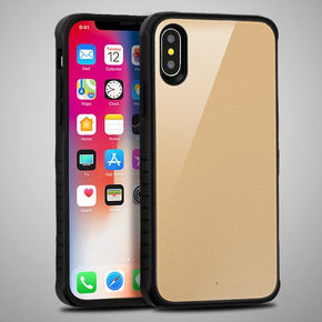 Apple iPhone XS/X Hybrid Glass Case Cover