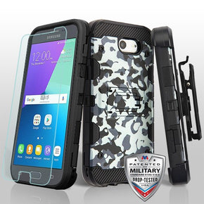 Samsung Galaxy J3 Hybrid Holster Combo Case Cover