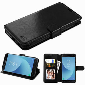 Samsung Galaxy J7 Hybrid Wallet Case Cover