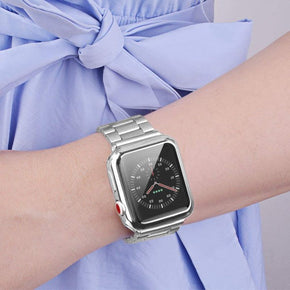 Apple iWatch 42mm Chrome Gummy Case Cover