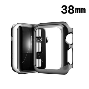 Apple Watch 38mm Chrome TPU Case - Black
