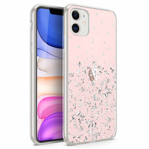 Apple iPhone 11 (6.1) Refine Series Design Case -  Pink Stars