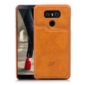 LG G6 ZV  Leather  Wallet Case Cover