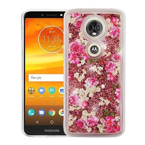Motorola Moto E5 Supra/Moto E5 Plus Glitter Design Hybrid Case