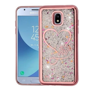 Samsung Galaxy J3 2018 Glitter Design Case Cover