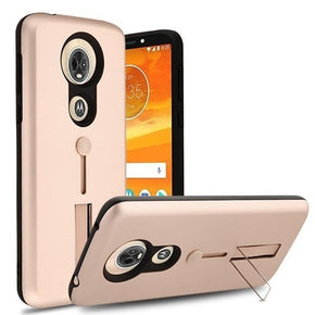Motorola E5 Plus TPU Kickstand Case Cover
