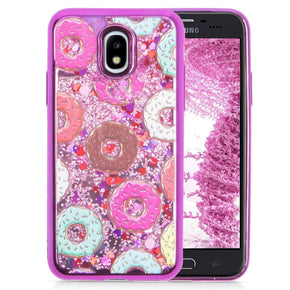 Samsung Galaxy J7 2018 Glitter TPU Design Case Cover