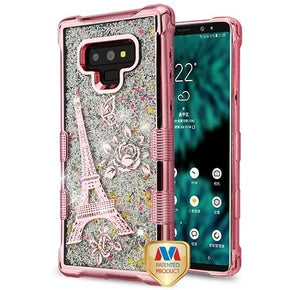 Samsung Galaxy Note 9 Water Glitter Design Case Cover