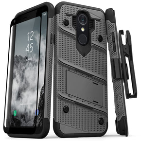 LG Q7/Q7 Plus Hybrid Bolt Case Cover