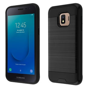 Samsung Gaaxy J2 Core Hybrid Brushed Case Cover
