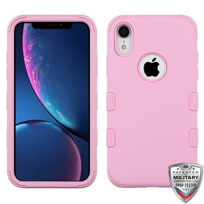 Apple iPhone XR TUFF Hybrid Protector Cover - Soft Pink / Soft Pink