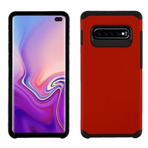 Samsung Galaxy S10 Plus Astronoot Hybrid Protector Cover - Red