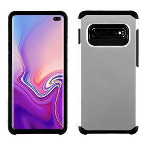 Samsung Galaxy S10 Plus Astronoot Hybrid Protector Cover - Silver