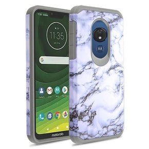 Motorola Moto G7  Power Hybrid Design Case Cover