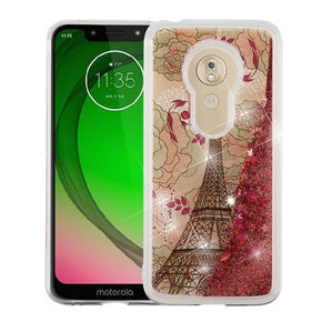 Motorola G7 Play TPU Glitter Design Case Cover